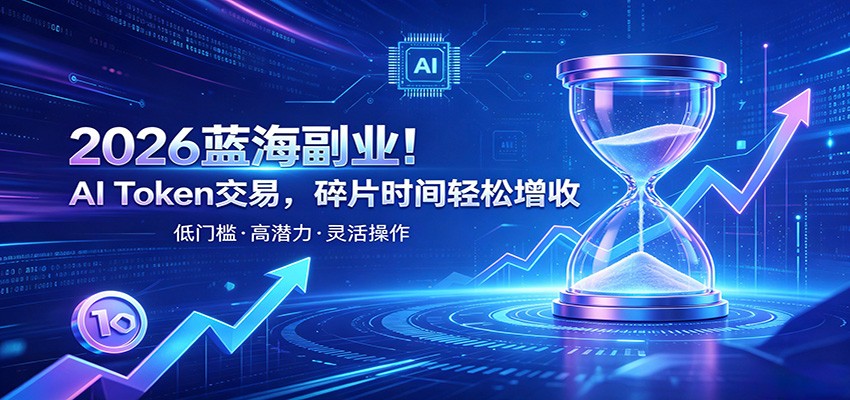 AI Token算力赛道！普通人可入局的数字副业，零门槛快速起步-悟思笔记，一个低调的学习营。