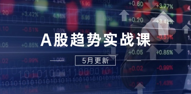 A股趋势实战课：主力动向+政策红利，2025全年策略5月更新-悟思笔记，一个低调的学习营。