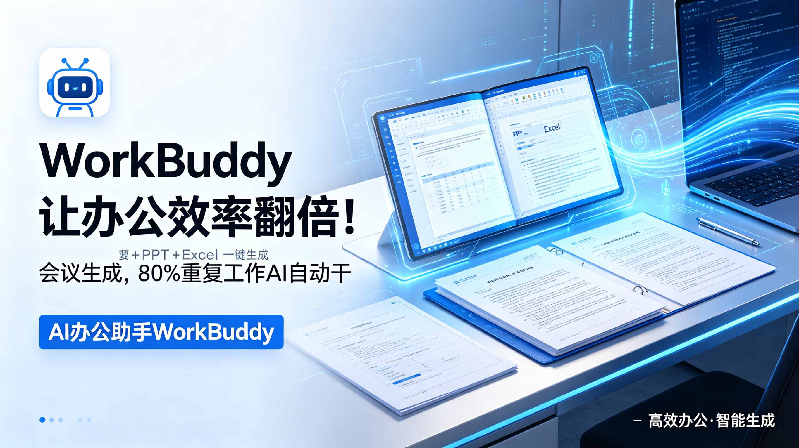 WorkBuddy让办公效率翻倍！会议纪要+PPT+Excel一键生成，80%重复工作AI自动干-悟思笔记，一个低调的学习营。