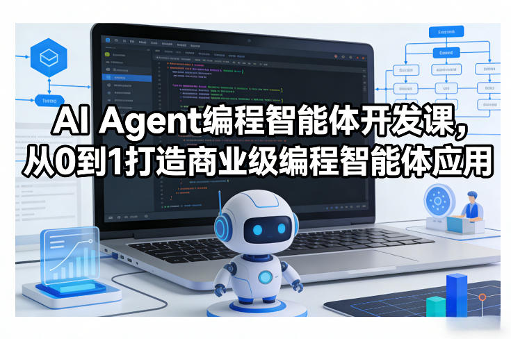 AI Agent编程智能体开发课，从0到1打造商业级编程智能体应用-悟思笔记，一个低调的学习营。
