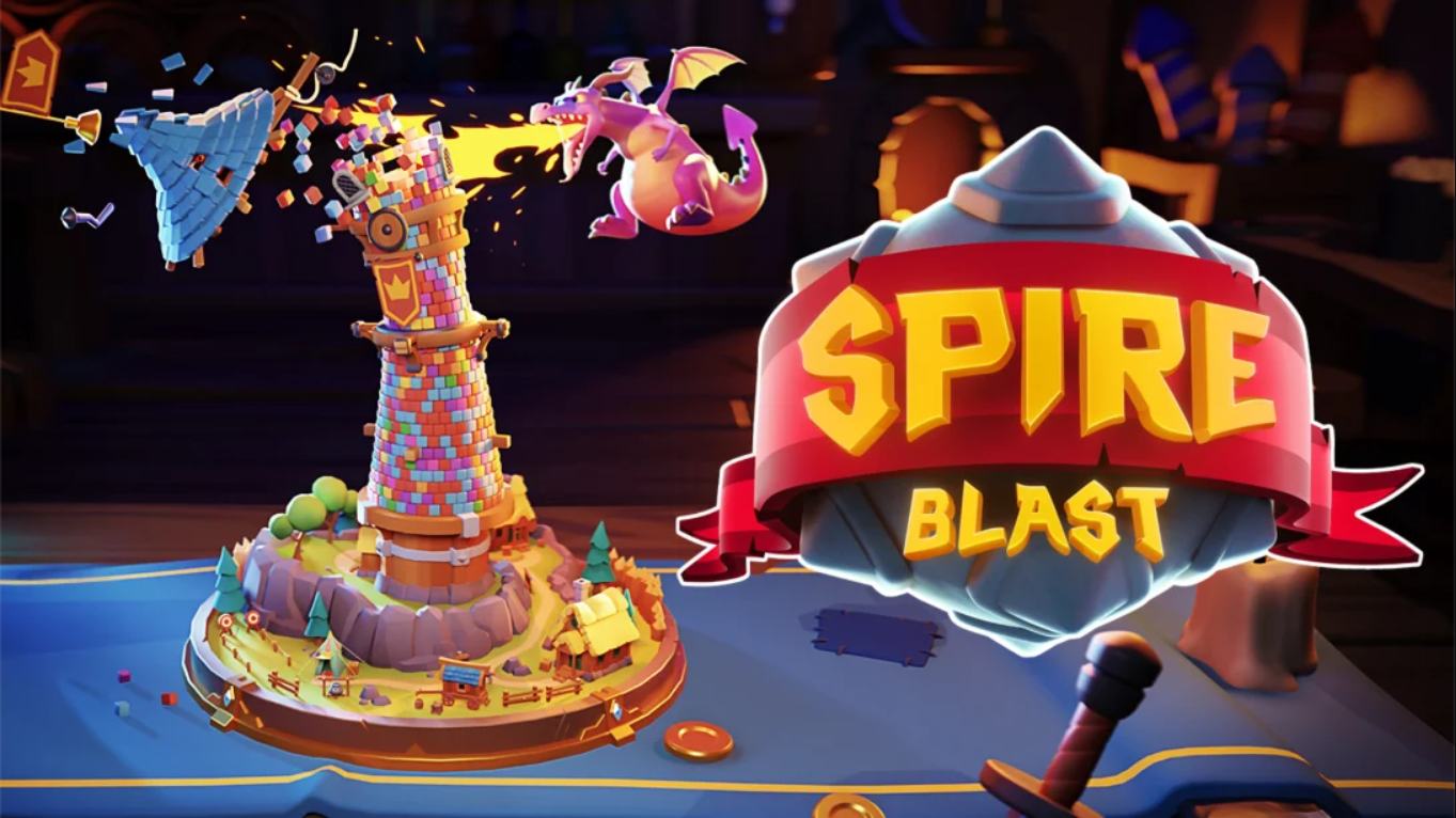 【美版】尖塔爆破 .Spire Blast 中文-悟思笔记，一个低调的学习营。