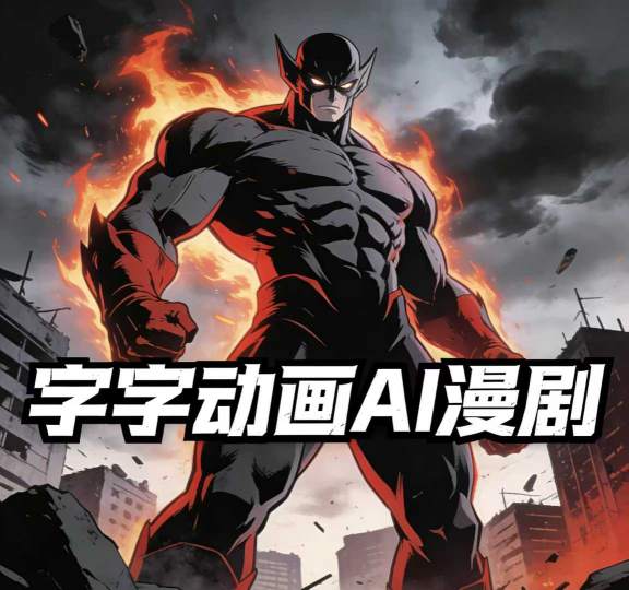 字字动画AI漫剧2026年第1期系统课程，小白看完就能学会实操的漫剧课，单人月收1-3W-悟思笔记，一个低调的学习营。