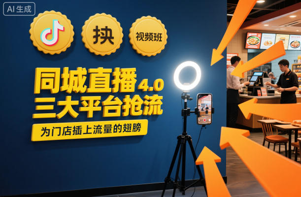 同城直播实操班4.0，三大平台抢流，为门店插上流量的翅膀-悟思笔记，一个低调的学习营。