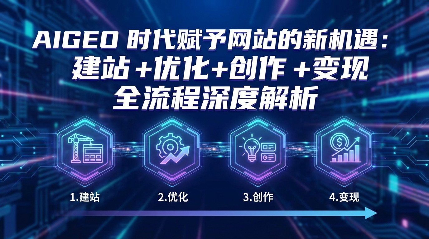 AIGEO+时代赋予网站的新机遇：建站+优化+创作+变现+全流程深度解析-悟思笔记，一个低调的学习营。