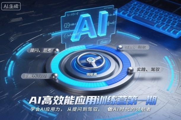 AI高效能应用训练营第一期，学会AI应用力，从提问到驾驭，做AI时代的领航者(更新)-悟思笔记，一个低调的学习营。