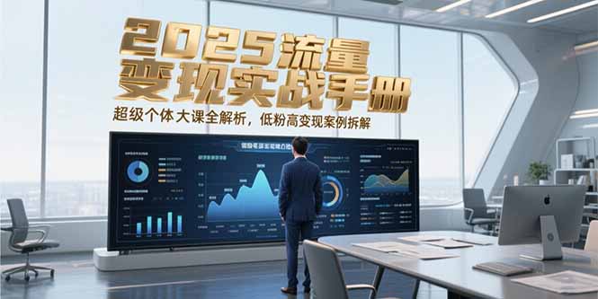 2025流量变现实战手册，超级个体大课全解析，低粉高变现案例拆解-悟思笔记，一个低调的学习营。