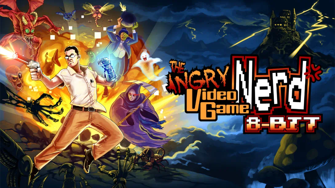 【美版】喷神大冒险 8位版 .Angry Video Game Nerd 8-bit 中文-悟思笔记，一个低调的学习营。