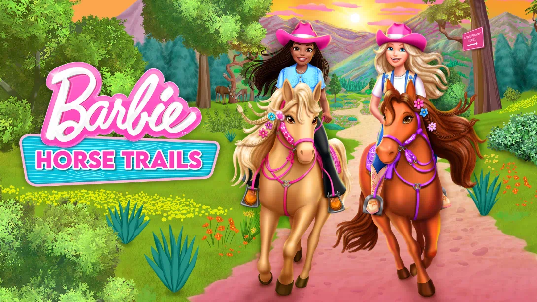 【美版】芭比马术小径 .Barbie Horse Trails 中文-悟思笔记，一个低调的学习营。