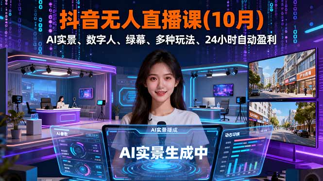 抖音无人直播课(10月-悟思笔记，一个低调的学习营。