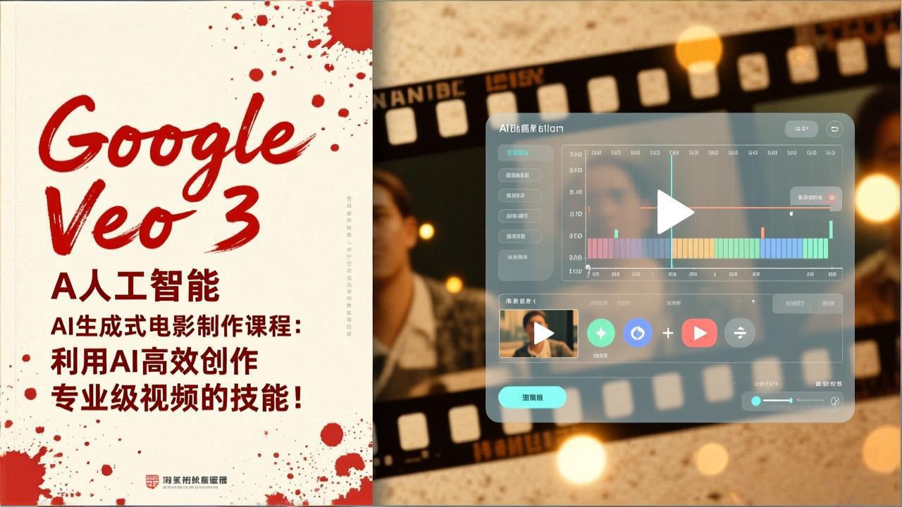 Google Veo 3人工智能AI生成式电影制作课程：利用AI高效创作专业级视频的技能！-悟思笔记，一个低调的学习营。