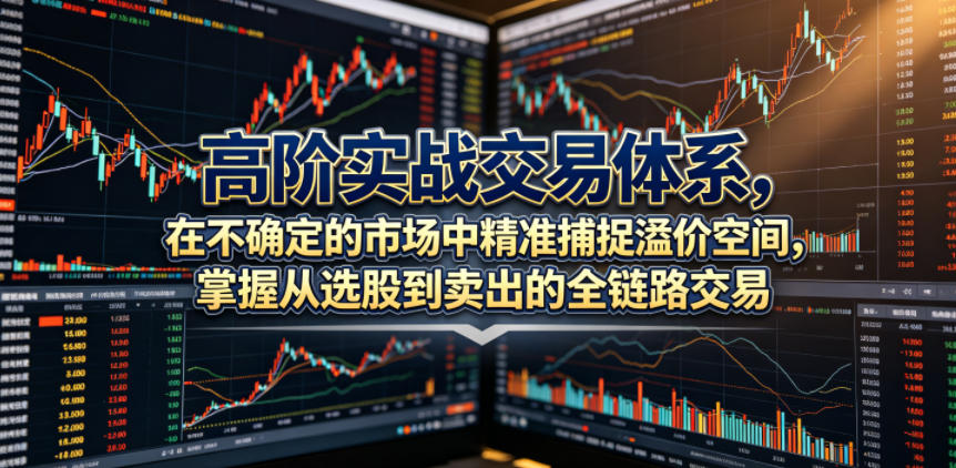高阶实战交易体系，在不确定的市场中精准捕捉溢价空间，掌握从选股到卖出的全链路交易心法(更新6月)-悟思笔记，一个低调的学习营。