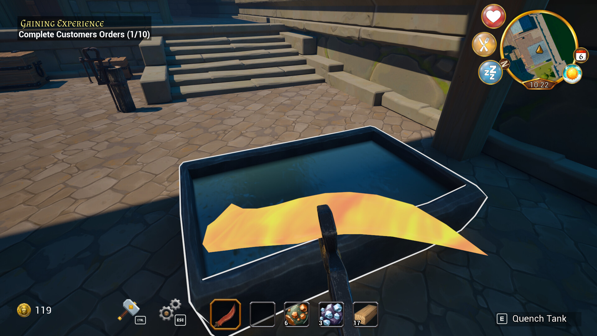 《锻造冲击：铁匠模拟器/Heat ‘n Hit: The Blacksmith Simulator》PC中文版下载-含Build.20783100-悟思笔记，一个低调的学习营。