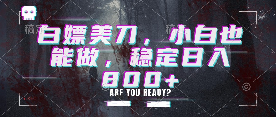 白嫖美刀，小白也能做，稳定日入800+-悟思笔记，一个低调的学习营。