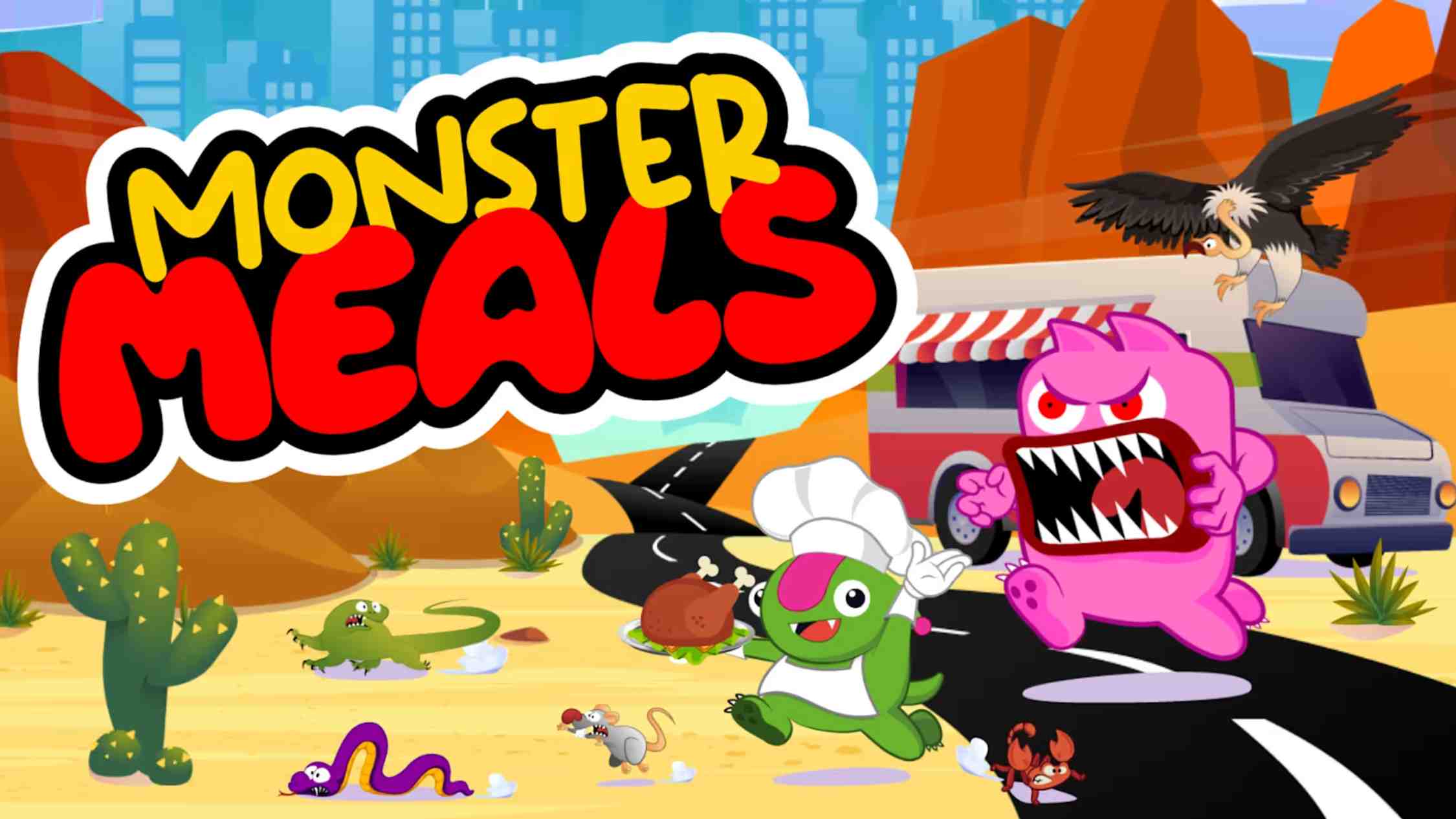 怪兽餐 .Monster Meals 英语-悟思笔记，一个低调的学习营。