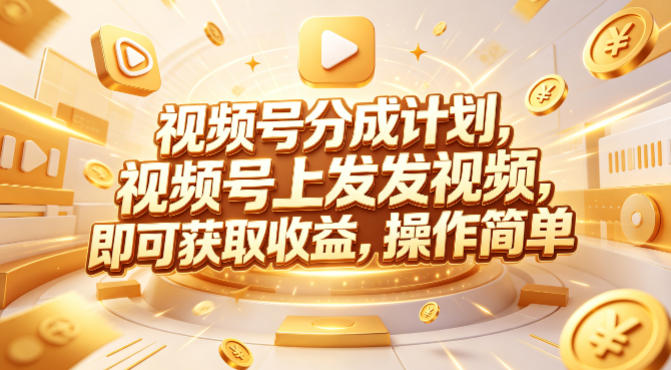视频号分成计划，599元众筹的Red团队课程，视频号上发发视频，即可获取收益，操作简单-悟思笔记，一个低调的学习营。