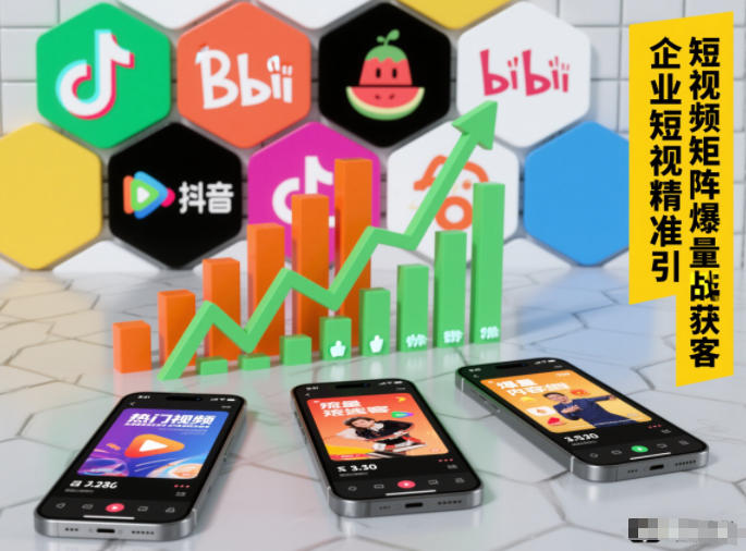 企业短视频精准引流矩阵获客，短视频矩阵爆量战法-悟思笔记，一个低调的学习营。