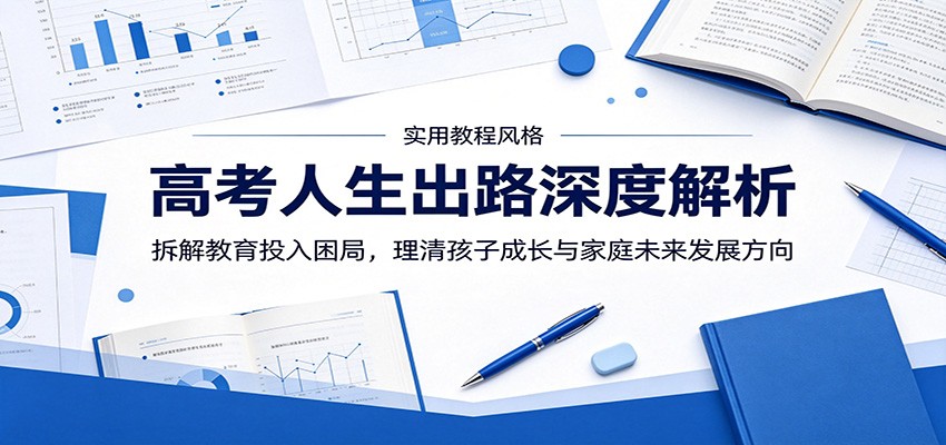 高考人生出路深度解析：拆解教育投入困局，理清孩子成长与家庭未来发展方向-悟思笔记，一个低调的学习营。