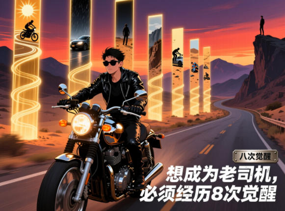 付费文章：想成为老司机，必须经历8次觉醒-悟思笔记，一个低调的学习营。
