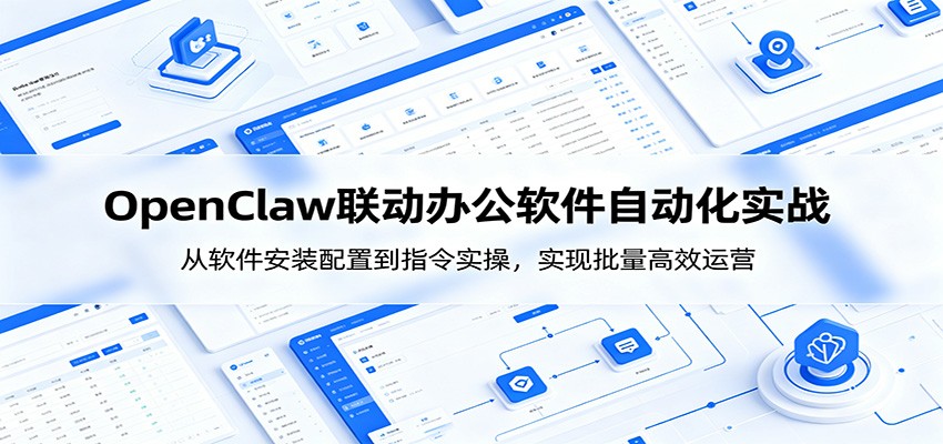 OpenClaw自动化实操课：从软件安装配置到指令实操，实现批量高效运营-悟思笔记，一个低调的学习营。