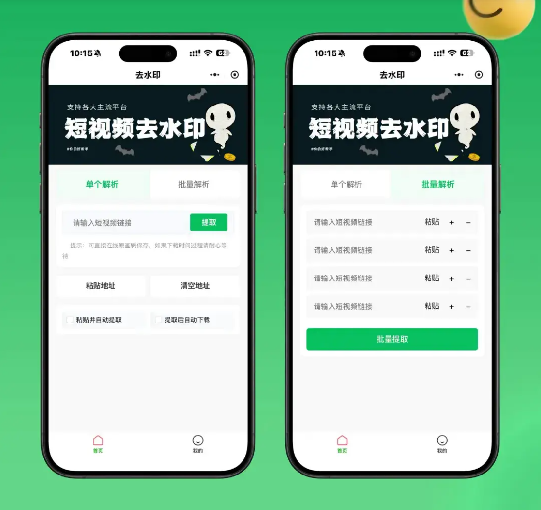 2026最新去水印小程序源码 v1.6.5 带流量主-悟思笔记，一个低调的学习营。