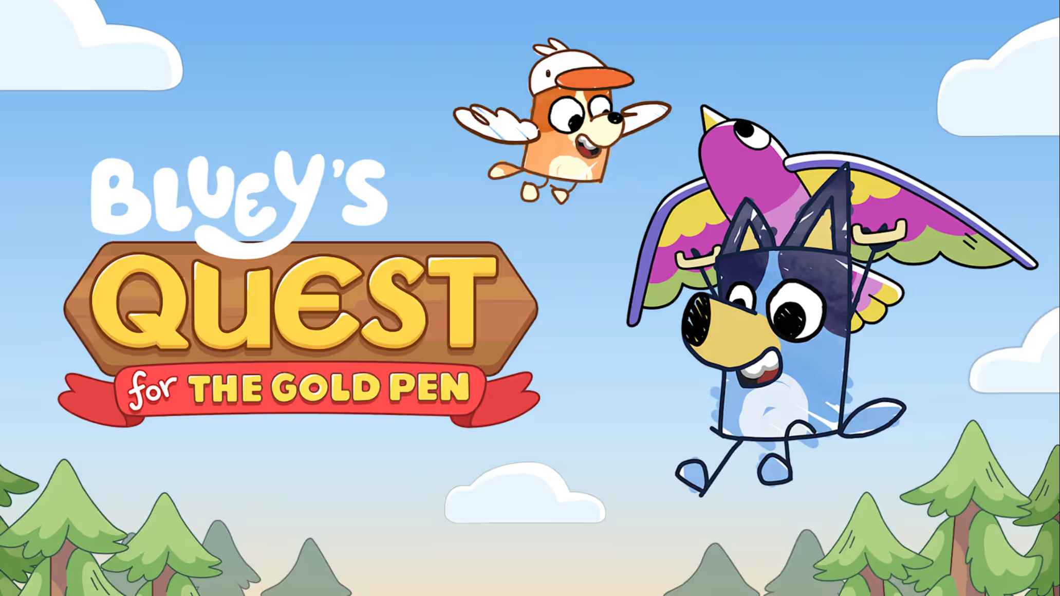 布鲁伊寻找金笔 .Bluey’s Quest For The Gold Pen 中文-悟思笔记，一个低调的学习营。