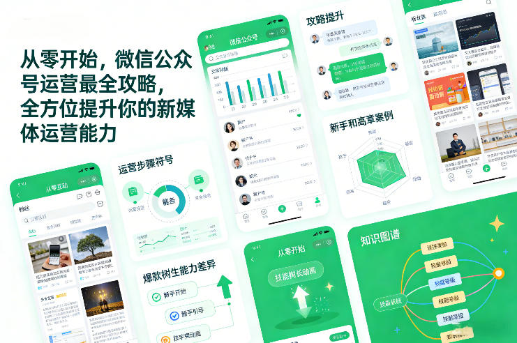 从零开始，微信公众号运营最全攻略，全方位提升你的新媒体运营能力-悟思笔记，一个低调的学习营。