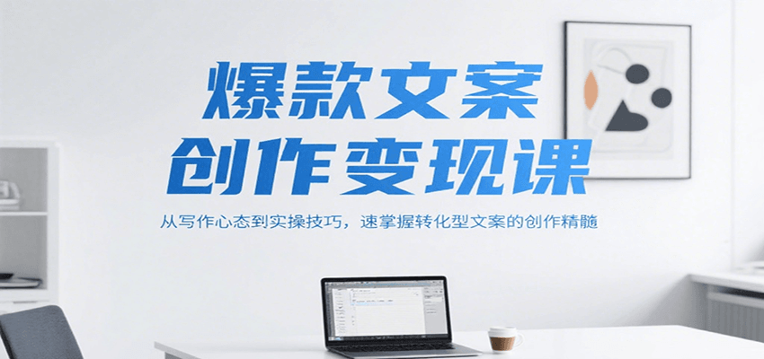 爆款文案创作变现课，从写作心态到实操技巧，速掌握转化型文案的创作精髓-悟思笔记，一个低调的学习营。