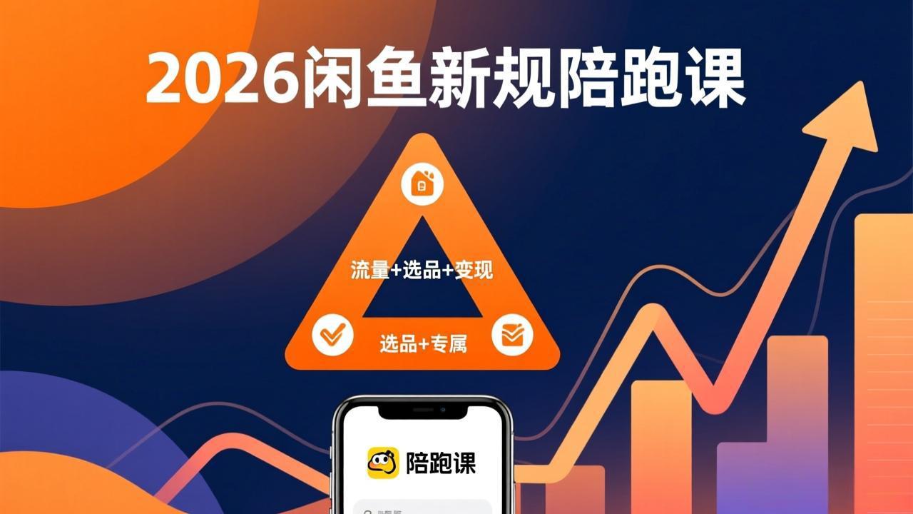 2026闲鱼高阶陪跑课全新上线，带你吃透新规玩转选品流量，从零搭建稳定变现盈利体系-悟思笔记，一个低调的学习营。
