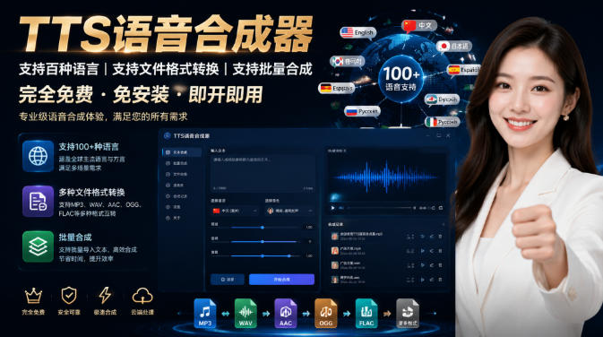 最新TTS配音，支持批量，支持文件格式转换，功能超多-悟思笔记，一个低调的学习营。