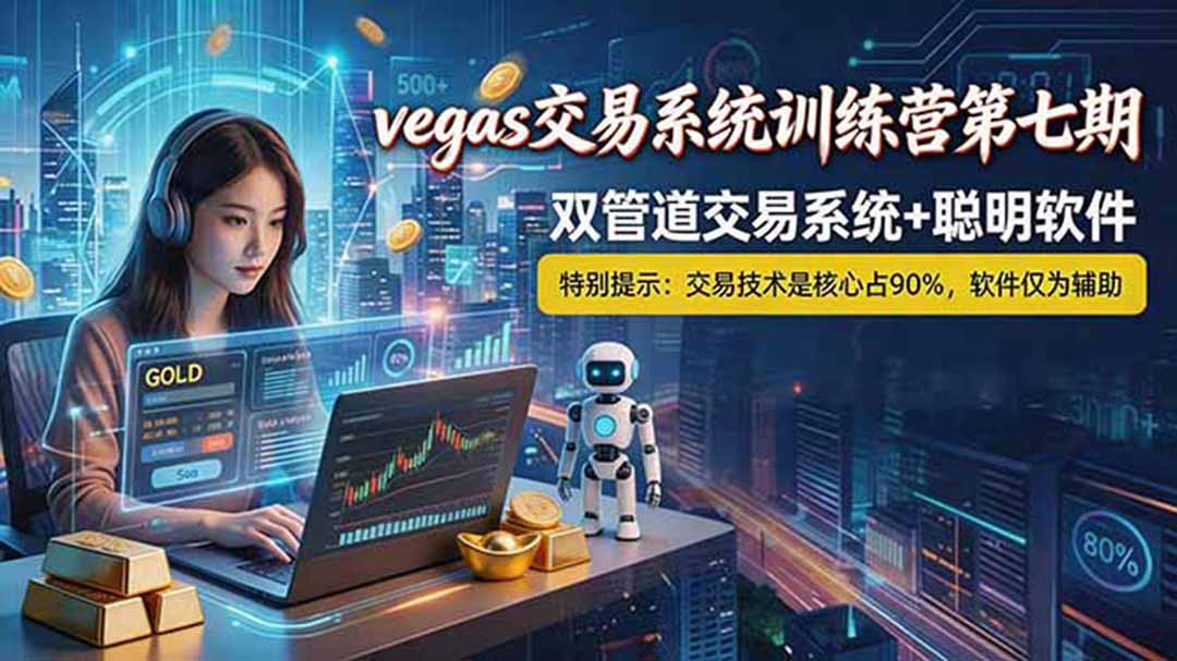 【海外美金AI搬砖】Vegas交易技术+聪明软件， 黄金期货日赚50-1000U， 长期稳定，小白轻松上手-悟思笔记，一个低调的学习营。