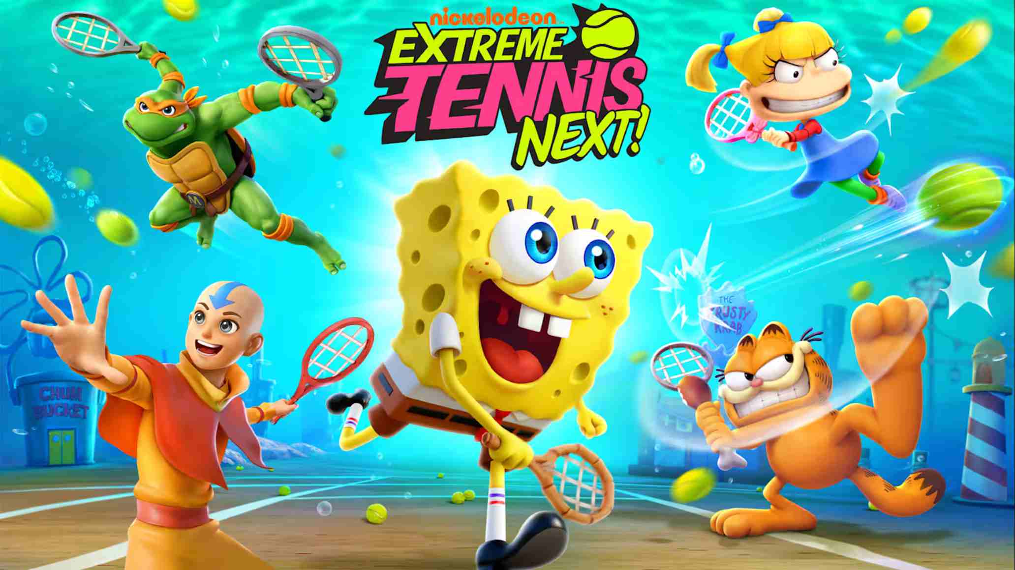 尼克儿童频道极限网球 下一战！ .Nickelodeon Extreme Tennis Next! 中文-悟思笔记，一个低调的学习营。
