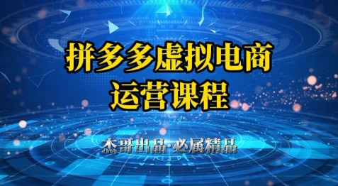 拼多多虚拟资料项目，从起店到出单全套系列教程，从0到1小白也可以轻松上手-悟思笔记，一个低调的学习营。