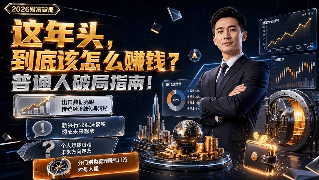 付费文章：这年头，到底该怎么赚钱？普通人破局指南！-悟思笔记，一个低调的学习营。