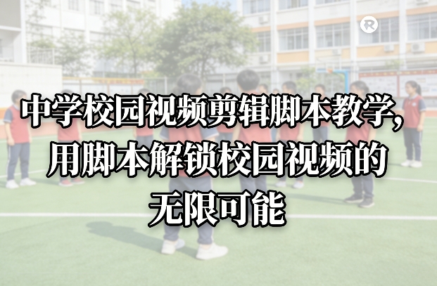 中学校园视频剪辑脚本教学，用脚本解锁校园视频的无限可能-悟思笔记，一个低调的学习营。