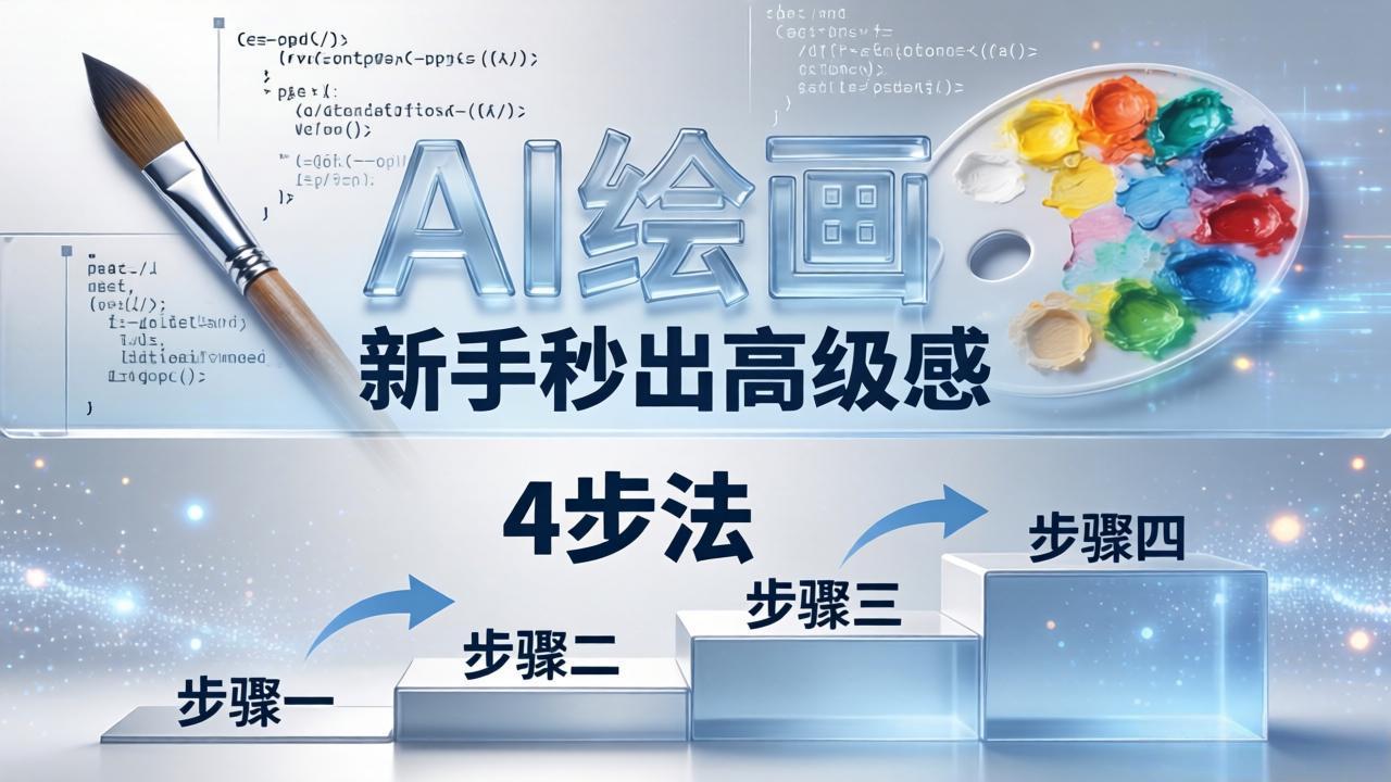 AI绘画入门别再硬磕了！即梦4步法：万能提示词公式+BRTR框架，新手秒出高级感-悟思笔记，一个低调的学习营。