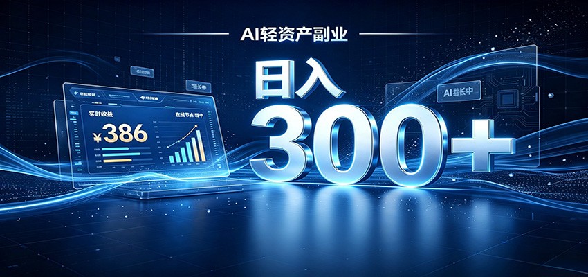 2026 AI轻资产风口，Token中转站小白可入局，日入300+-悟思笔记，一个低调的学习营。