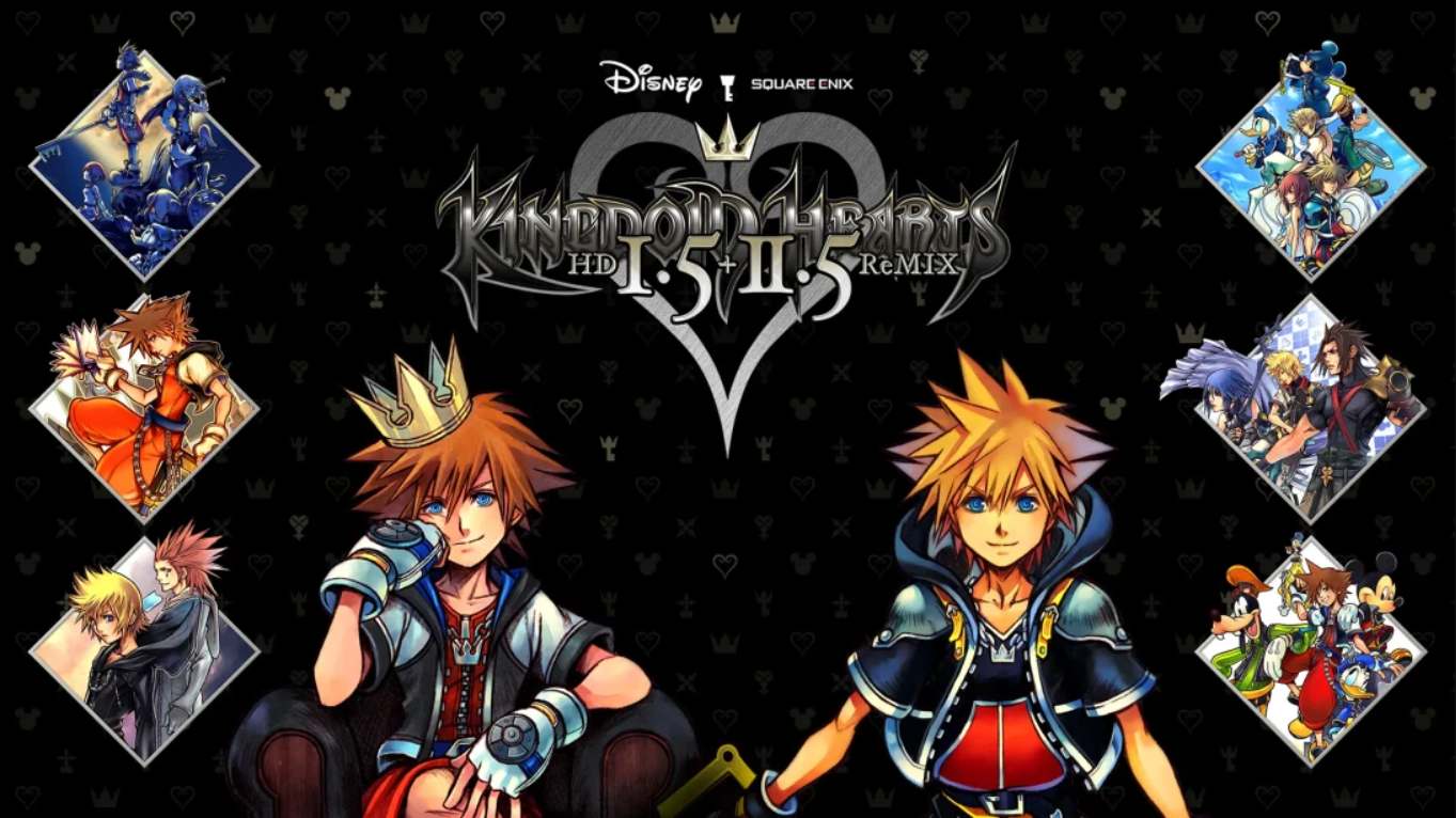 【美版】王国之心 -HD 1.5+2.5 ReMIX- KINGDOM HEARTS -HD 1.5+2.5 ReMIX- 英语-悟思笔记，一个低调的学习营。