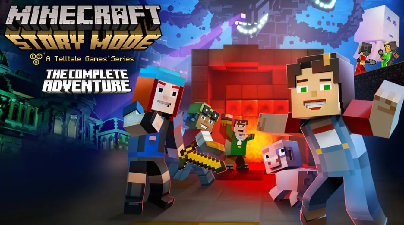 《我的世界：故事模式 – 完整冒险 .Minecraft: Story Mode – The Complete Adventure》Switch美版英文版NSP下载 – 含1.0.0补丁-悟思笔记，一个低调的学习营。