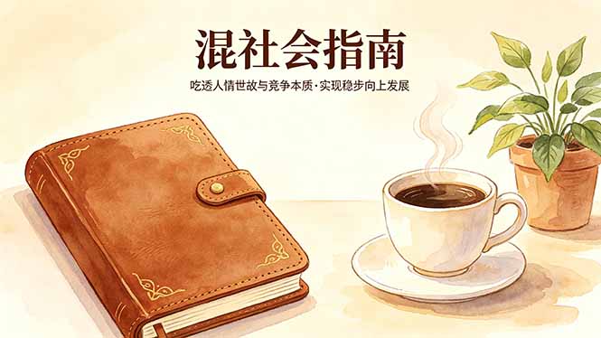 付费文章：混社会指南，吃透人情世故与竞争本质，实现稳步向上发展-悟思笔记，一个低调的学习营。