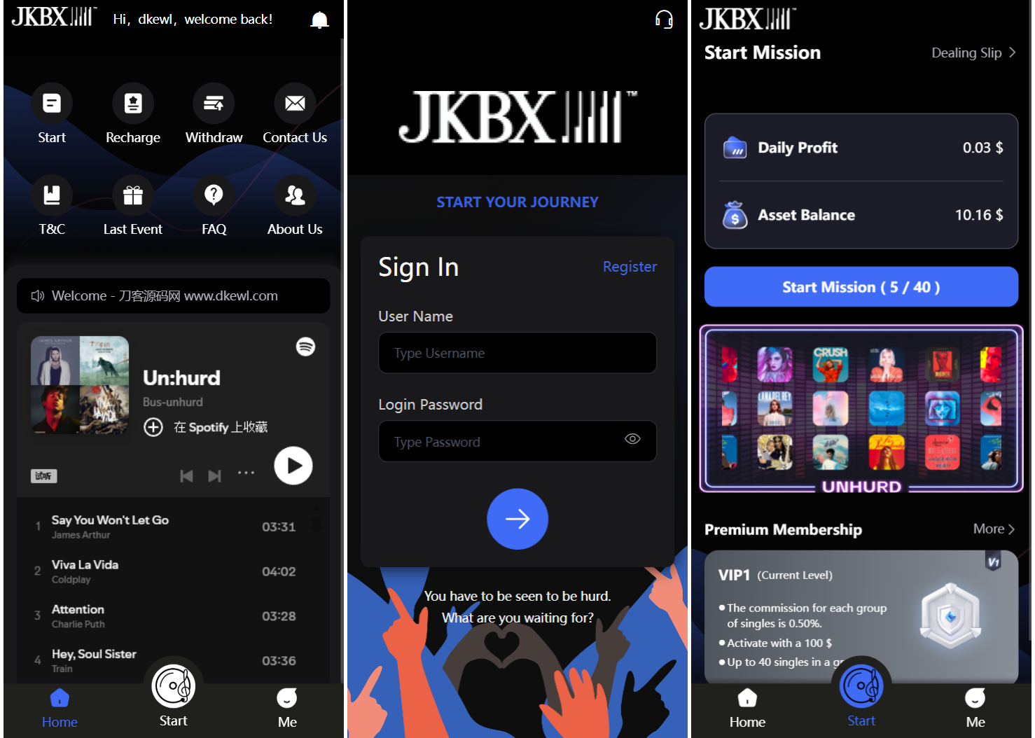 JKBX海外音乐抢单系统源码 Thinkphp框架 附教程-悟思笔记，一个低调的学习营。