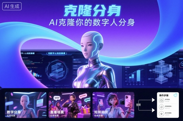 AI数字人认知实操课，克隆你的数字人分身-悟思笔记，一个低调的学习营。