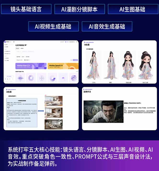图片[1]-AI漫剧硬核课：巨日禄+豆包+即梦+可灵+Vidu+剪映：一套课玩转国产工具，低成本产出爆款漫剧-悟思笔记，一个低调的学习营。