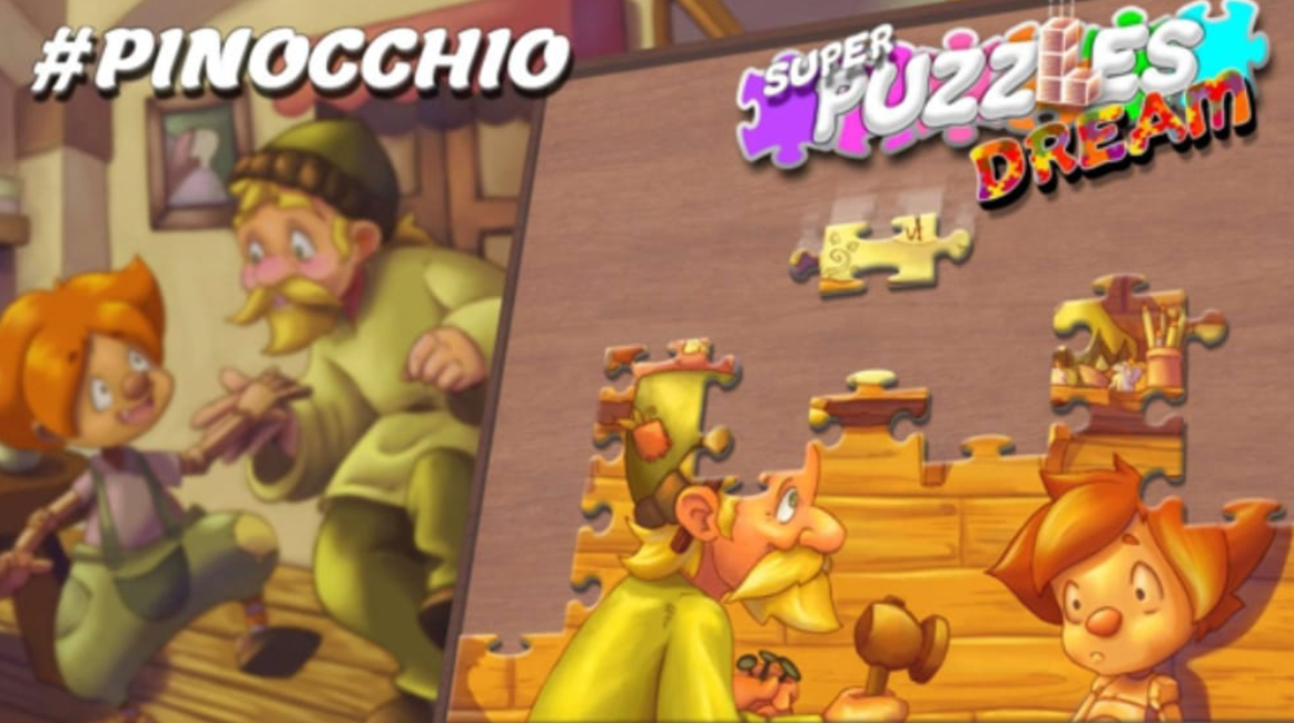 《#匹诺曹：超级拼图梦 #pinocchio, Super Puzzles Dream》Switch英文版NSP下载-悟思笔记，一个低调的学习营。